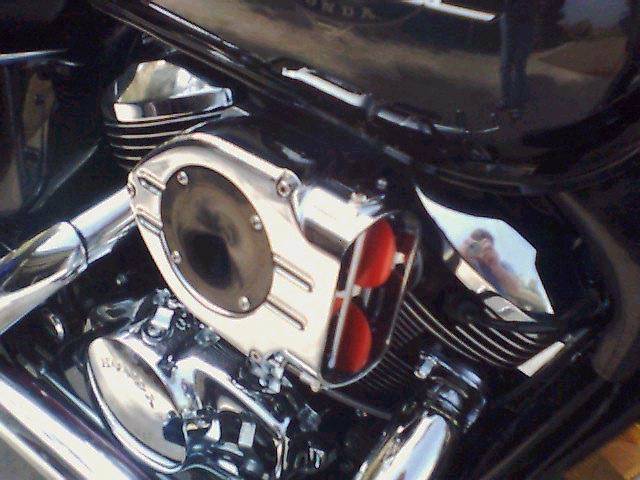 Honda shadow 750 hypercharger install #2