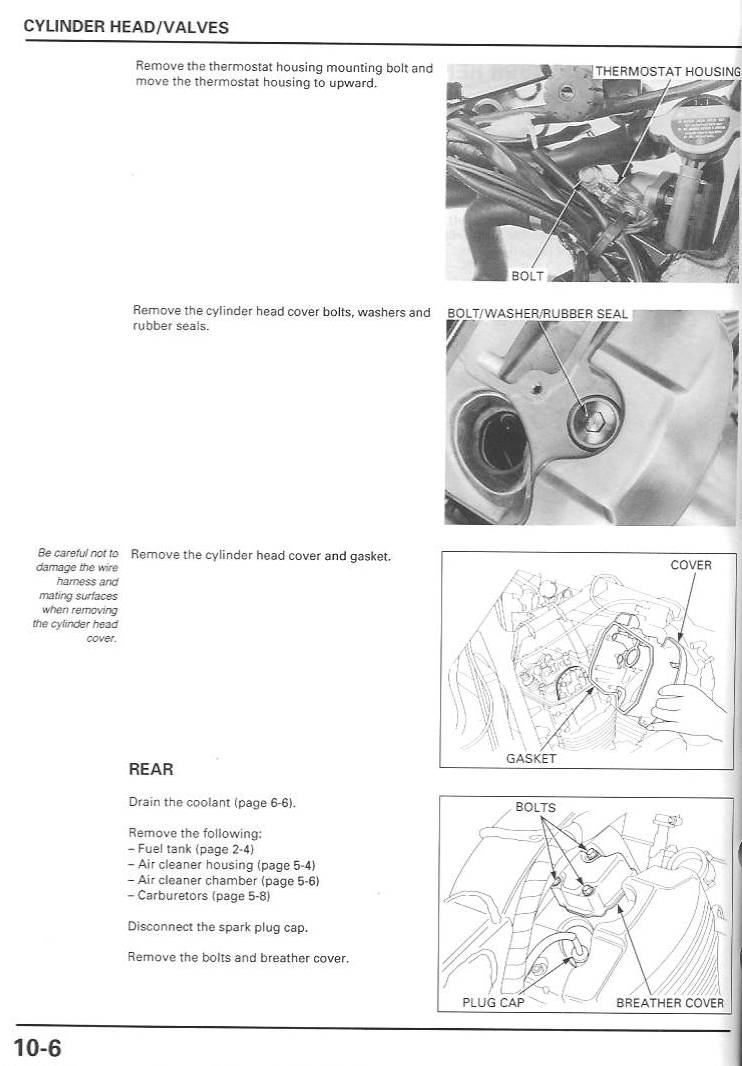 Honda vt750dc valve adjustment #4
