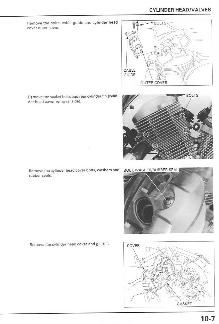 Honda vt750dc valve adjustment #7